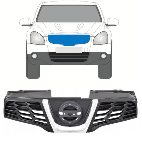 Grill Nissan Qashqai