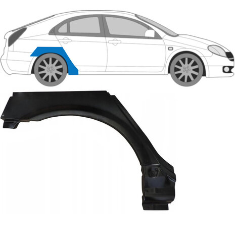 Rechts Reparaturblech f&uuml;r Heckfl&uuml;gel Nissan Primera