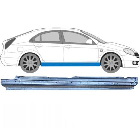 Rechts Schweller-Reparaturblech Nissan Primera