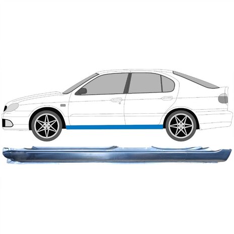 Links Reparaturblech f&uuml;r Schweller Nissan Primera
