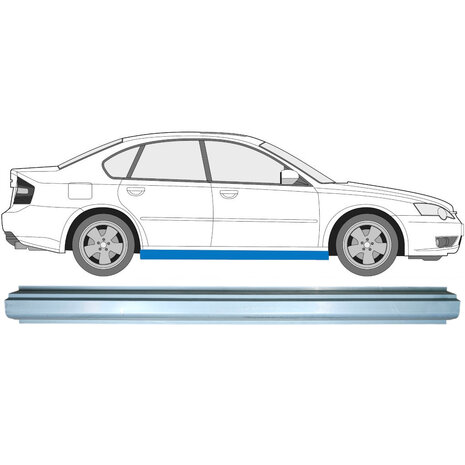 Schweller-Reparaturblech Subaru Legacy
