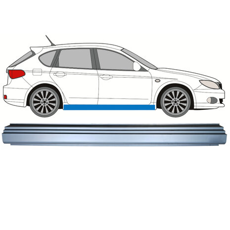 Rechts Schweller-Reparaturblech Subaru Impreza