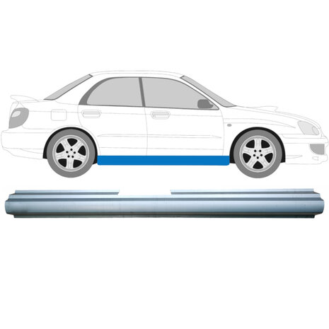 Rechts Schweller-Reparaturblech Subaru Impreza