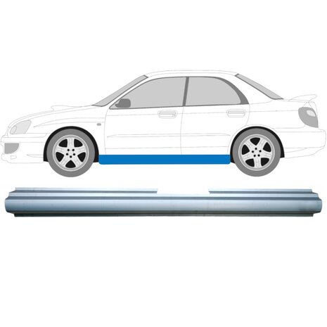 Links Schweller-Reparaturblech Subaru Impreza