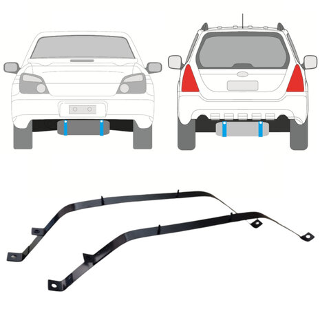 Tankgurte Subaru Impreza Forester