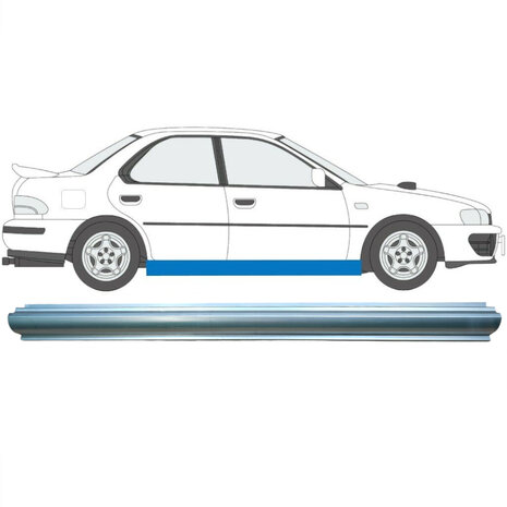 Rechts Schweller-Reparaturblech Subaru Impreza