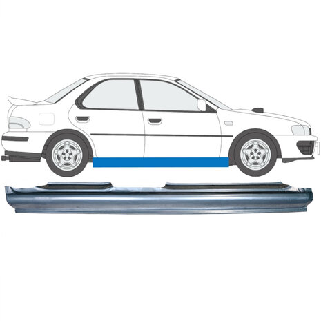 Rechts Reparaturblech f&uuml;r Schweller Subaru Impreza