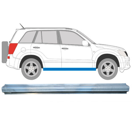 Schweller-Reparaturblech Suzuki&nbsp;Grand Vitara