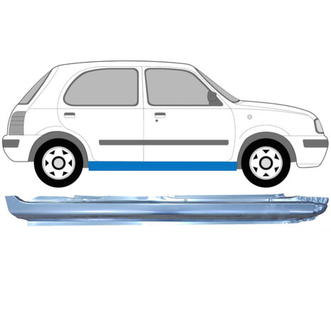 Rechts Schweller-Reparaturblech Nissan Micra