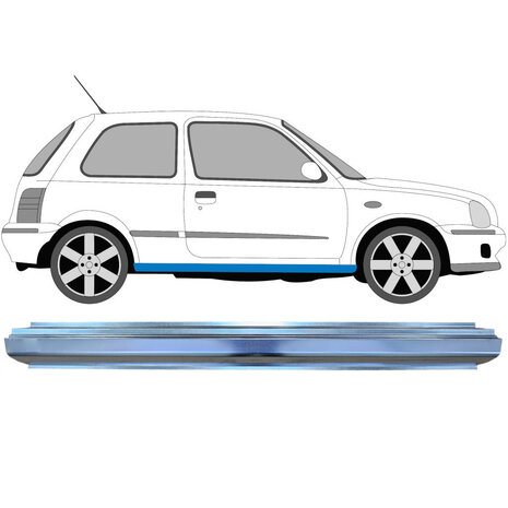 Schweller-Reparaturblech Nissan Micra