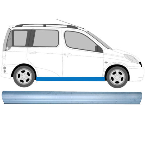 Rechts Schweller-Reparaturblech Toyota Yaris Verso
