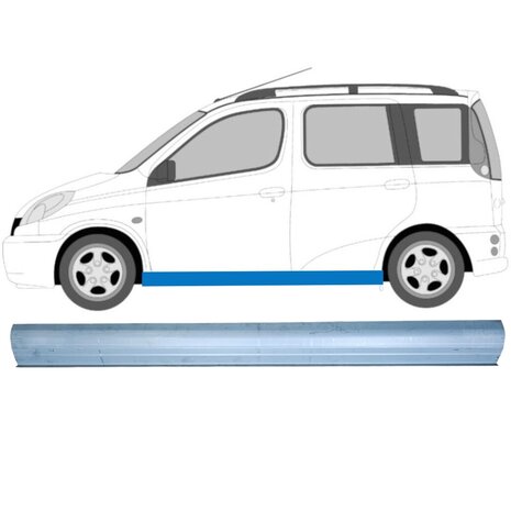 Links Schweller-Reparaturblech Toyota Yaris Verso