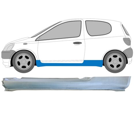 Links Schweller-Reparaturblech Toyota Yaris