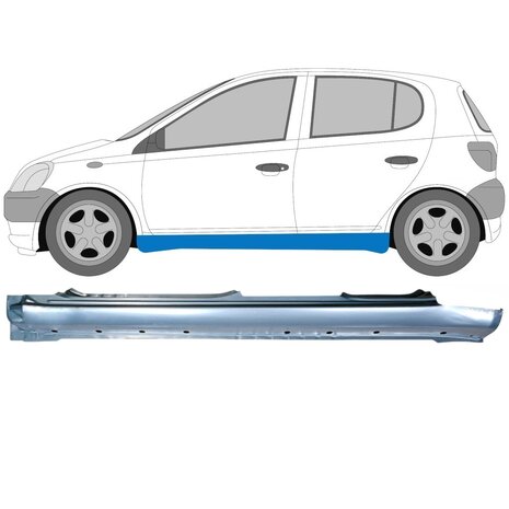 Links Schweller-Reparaturblech Toyota Yaris