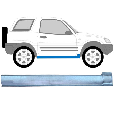 Rechts Schweller-Reparaturblech Toyota RAV4