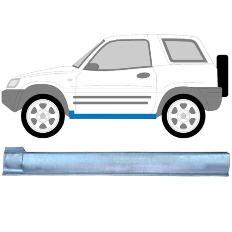 Links Schweller-Reparaturblech Toyota RAV4