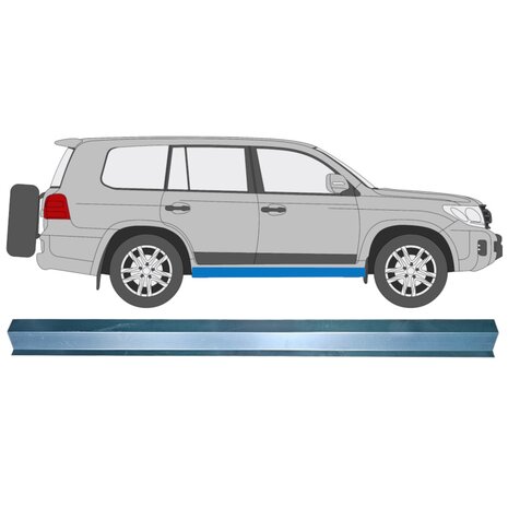 Reparaturblech f&uuml;r Innenschweller Toyota Land Cruiser