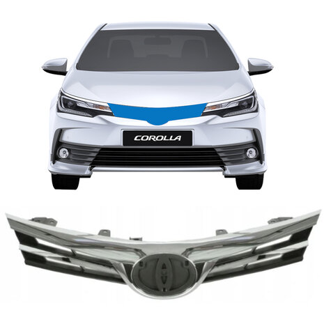 Grill Toyota Corolla 17-19
