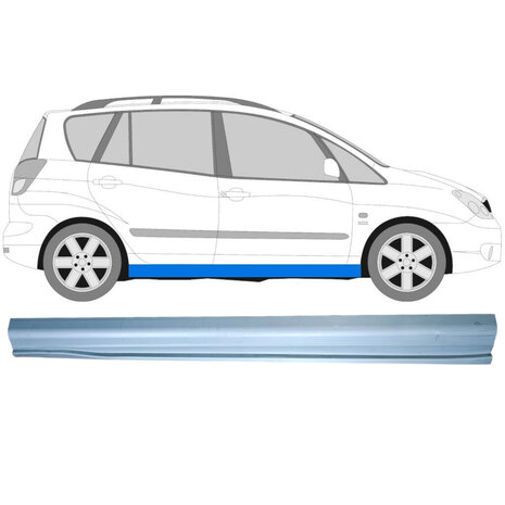 Rechts Schweller-Reparaturblech Toyota Corolla Verso 01-04