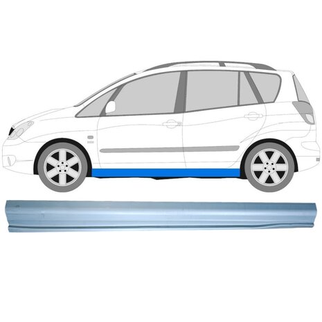 Links Schweller-Reparaturblech Toyota Corolla Verso 01-04