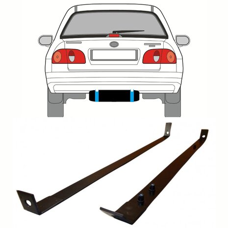 Tankgurte Toyota Corolla