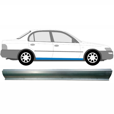 Rechts Schweller-Reparaturblech Toyota Corolla