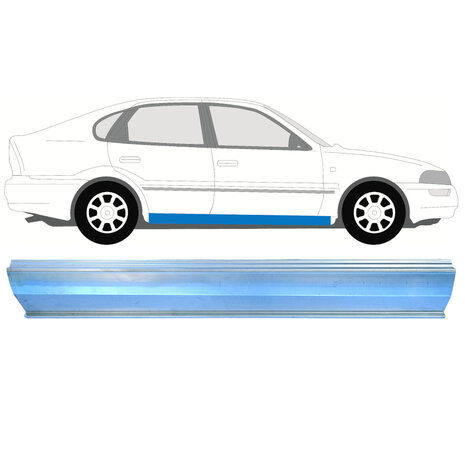 Rechts Schweller-Reparaturblech Toyota Corolla