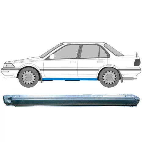 Links Schweller-Reparaturblech Toyota Corolla
