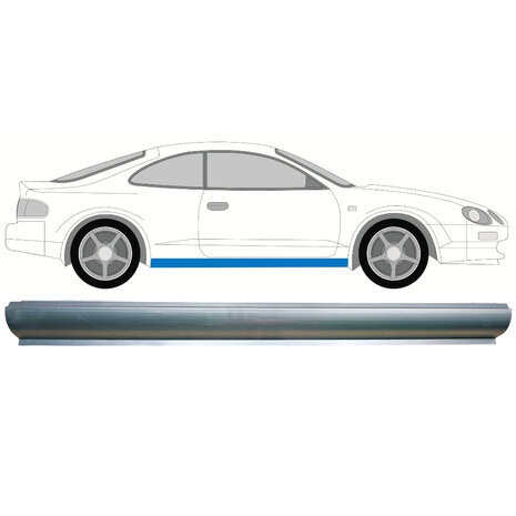 Panneau de r&eacute;paration de seuil Toyota Celica