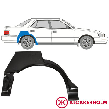 Rechts Reparaturblech f&uuml;r Heckfl&uuml;gel Toyota Camry