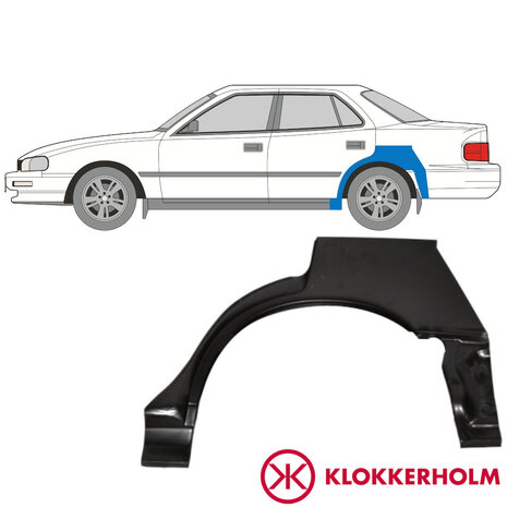 Links Reparaturblech f&uuml;r Heckfl&uuml;gel Toyota Camry