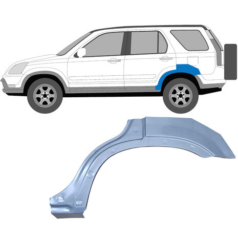Left Rear wing repair panel  Honda CRV