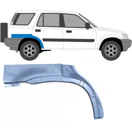 Rechts Reparaturblech f&uuml;r Heckfl&uuml;gel Honda CRV