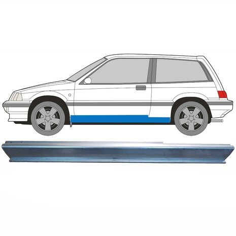 Links Schweller-Reparaturblech Honda Civic