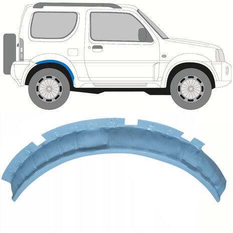 Droite Panneau de r&eacute;paration de passage de roue arri&egrave;re Suzuki&nbsp;Jimny