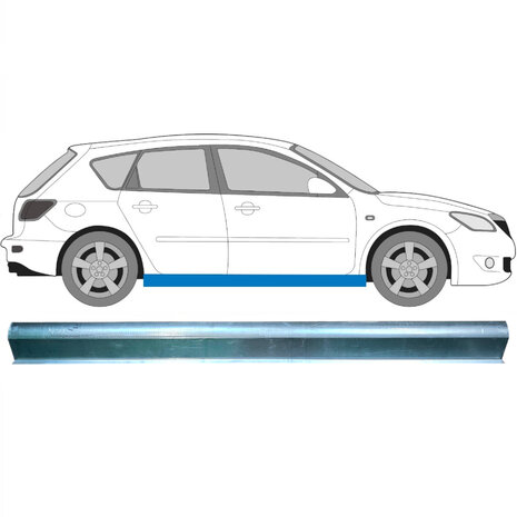 Schweller-Reparaturblech Mazda 3