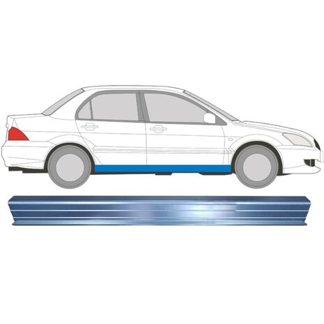 Schweller-Reparaturblech Mitsubishi Lancer