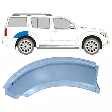 Rechts Reparaturblech Heckfl&uuml;gel oben Nissan Pathfinder