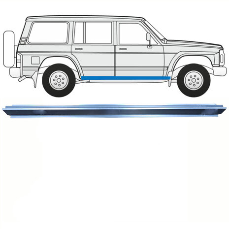Schweller-Reparaturblech Nissan Patrol