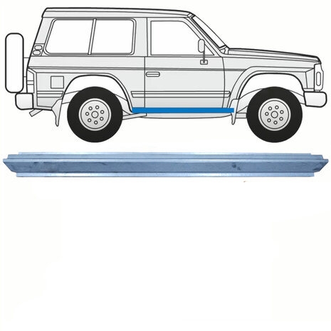 Schweller-Reparaturblech Nissan Patrol