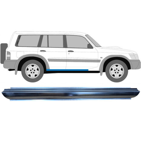Schweller-Reparaturblech Nissan Patrol