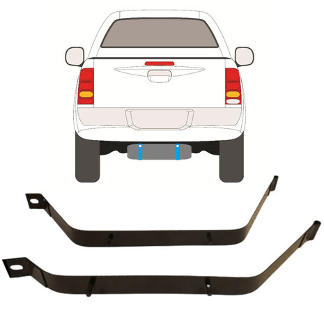 Tankgurte Toyota Hilux