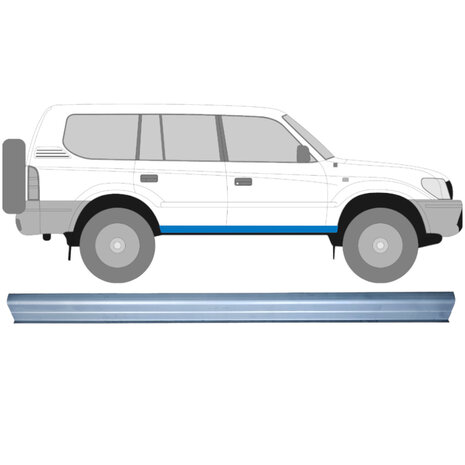 Schweller-Reparaturblech Toyota Land Cruiser 96-02