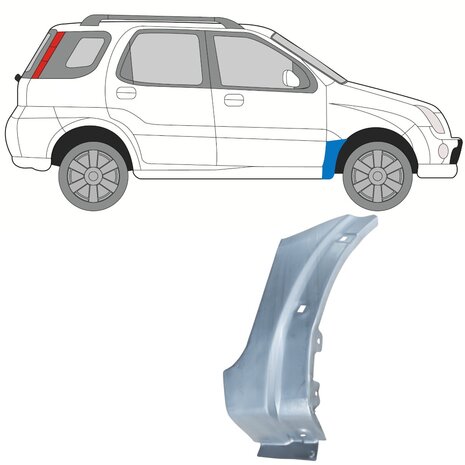 Droite Panneau de r&eacute;paration d&#039;aile avant Suzuki&nbsp;Ignis