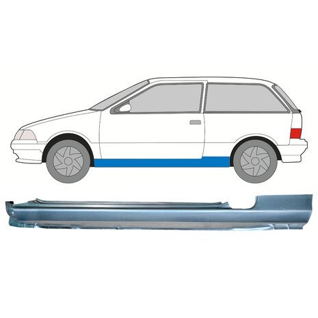 Links Schweller-Reparaturblech Suzuki&nbsp;Swift