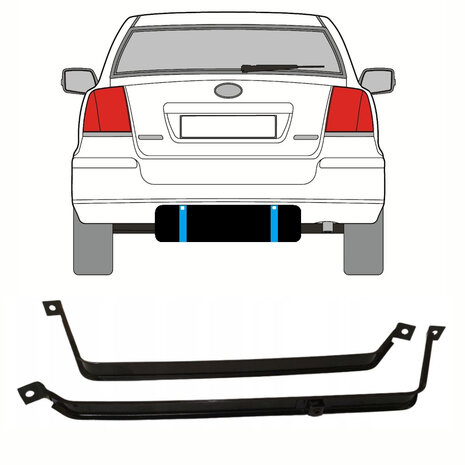Tankgurte Toyota Avensis