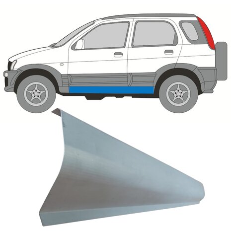 Links Schweller-Reparaturblech Daihatsu Terios
