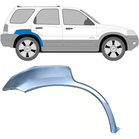Rechts Reparaturblech f&uuml;r Heckfl&uuml;gel Mazda Tribute