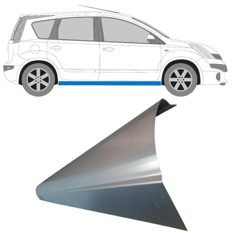 Schweller-Reparaturblech Nissan Note