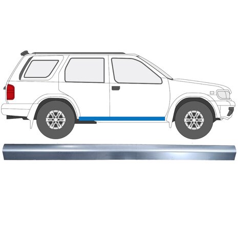 Schweller-Reparaturblech Nissan Pathfinder